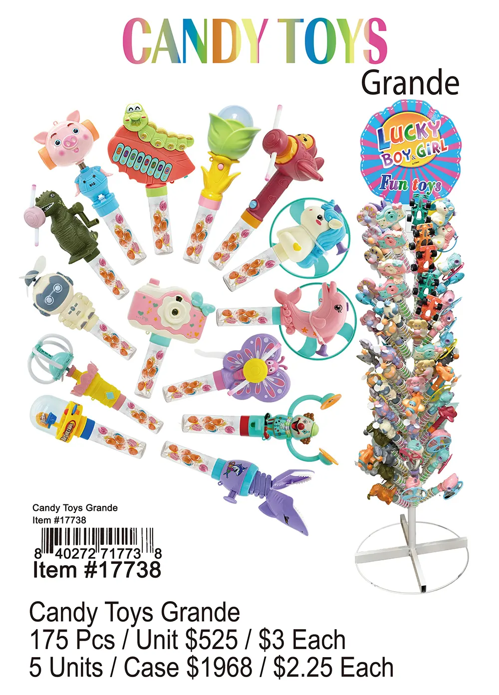 Candy Toys Grande 175 Pcs.